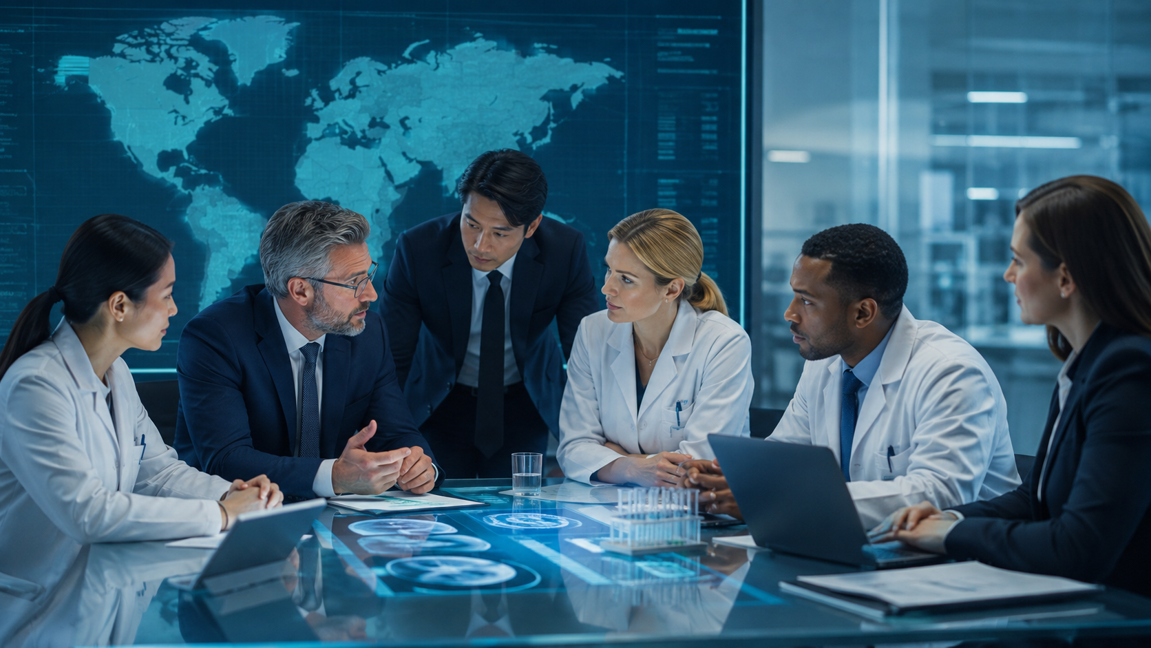 Global pharmaceutical licensing and business partnership team